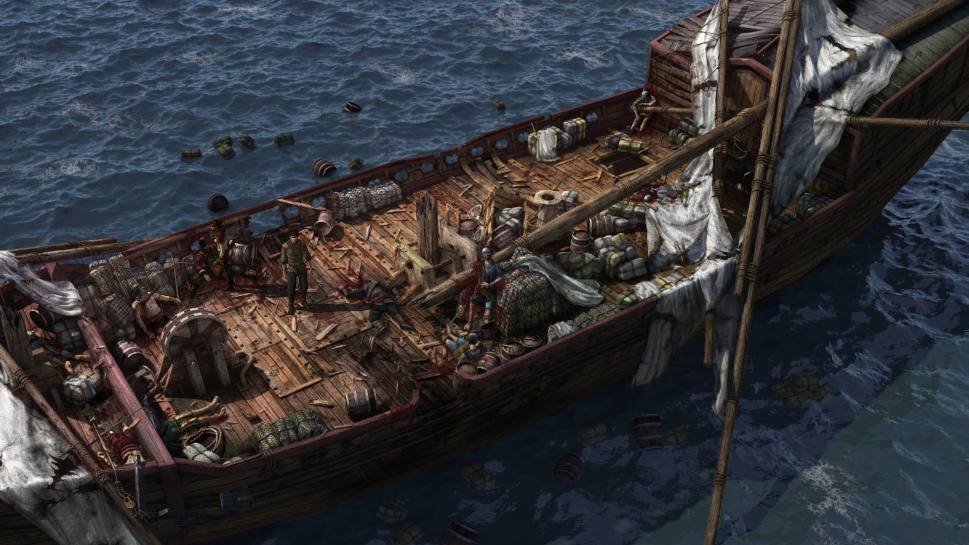 zerzura - zničená loď